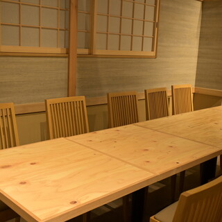 宴会・接待・顔合わせにピッタリな個室◆多様なお席をご用意◎