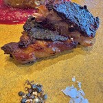 Restaurant 母屋 - 蕎麦の実、粗塩つき