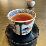 Restaurant 母屋 - 食後のほうじ茶