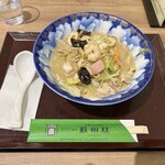 ちゃんぽん 蘇州林 長崎街道かもめ市場店 - ちゃんぽん到着。