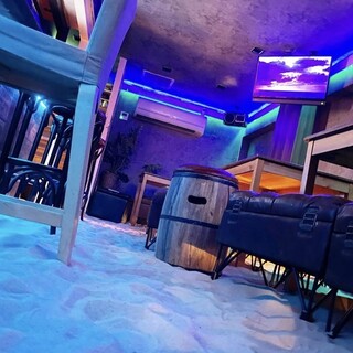 砂浜DINING BAR SHAPE BEACH_2