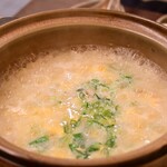 喜楽 - クエ鍋の雑炊