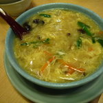 中華料理 福の虎 - 卵スープ