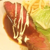 和牛熟成牛とシチリアワイン せいとう 本店 - ローストビーフランチ1,300円