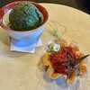 restaurant 母屋 - 「自家製バカリャウ(干し鱈)と里芋のコロッケ」、「ドライトマトのタルト」