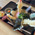 さぬきうどん若竹 - 天ぷらうどん　大盛り