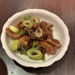 京橋居酒屋 京鴨と豚 GOURD - 鴨の唐揚げ