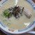 博多元気一杯!! - 料理写真:白いクリーミー豚骨ラーメン@1000円