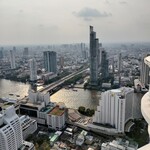 lebua at State Tower - ５８階バルコニー眺望