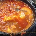 韓国料理 サムギョプサル どやじ - スンドゥブ