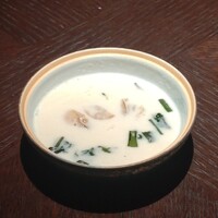 THE CONDER HOUSE - 帆立と芥藍菜のクリームスープ