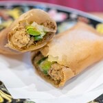 せろりや - 2025.2 春巻き（フォアグラ、蕗味噌入り玉子、甘草）