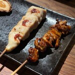 人情味酒場　えんぎ屋 - 鳥ホルモン❤️
                                美味い〜( ´›ω‹｀)✨