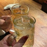 人情味酒場　えんぎ屋 - シュワっシュワ❤️
                                完璧な状態で乾杯❤️