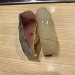 あたぼう鮨 - 鯖、烏賊