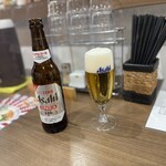 タムラ食堂 - 労働の後のノンアルビール　これも定番になっています笑