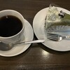 風街 - ケーキセット玉露＆ホットコーヒー@800円