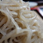 素晴らしい透明感の牡丹蕎麦、北海道代表の在来種。しかし種の保存が大変らしい・・・自然交配で厳しい状況とも・・・