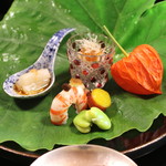 京都 吉兆 - 八寸　季の物