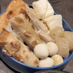 お通しおでん食べ放題 1口手羽先 手羽ヤロウ - 