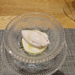 フィエルテ - 生ハムのジェラート仕立てパースニップソース