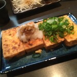 遊庵 - 厚揚げ焼き