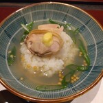 割烹 清風 - お食事：ハマグリ茶漬け