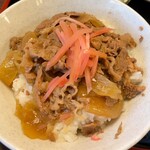 やぶそば - やぶそば(牛丼)