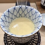 日本橋蛎殻町 すぎた - 海鼠腸の茶碗蒸し