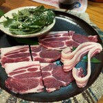 はてるま - リュウキュウイノシシの鉄板焼き