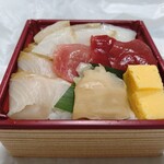 こだまり食堂 - 九州産５種盛り海鮮丼（1900円）