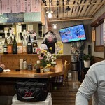 居酒屋 悠雅 - 店内カウンター