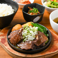 鉄板牛タンランチセット