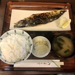 大八 - サバ塩焼き定食¥950-