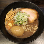 錦糸町中華そば さん式 - 味玉入りイカと煮干しの中華そば