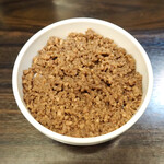 錦糸町中華そば さん式 - そぼろ丼