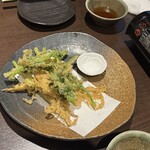 新鮮組 - 芹の天ぷら