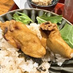 淀屋橋　うおじ - かき天丼