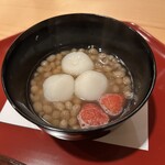 味の風 にしむら - 白小豆。やさしい甘さ^o^
