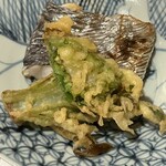 味の風 にしむら - 太刀魚。丁寧に骨が抜いてあります（＾ν＾）