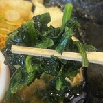 麺屋 伍利羅 - ほうれん草