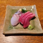 蕎麦ひら井 - 鮪・鯛・鰺