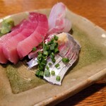 蕎麦ひら井 - 鮪・鯛・鰺