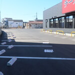 清六家 - 駐車場の一部