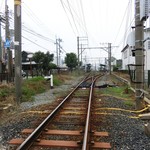 Kino Kuni - 加太線は単線です。駅がすれ違いポイントになってました。