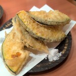 すし酒屋 ちゃりん - かぼちゃ天ぷら