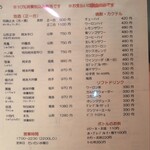 すし酒屋 ちゃりん - ドリンクメニュー