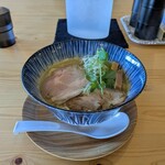 メントサケ - 『らーめん 塩』(¥800-税込)　ご対面