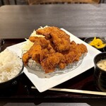 鳥さく - とりカツマウンテン定食