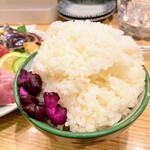 スタンドふじ - 名物魚盛り+ 昼飯セット
